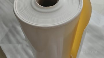 Pale Yellow, Partially Biodegradable, Corn Starch-Based Thermoformed Sheet