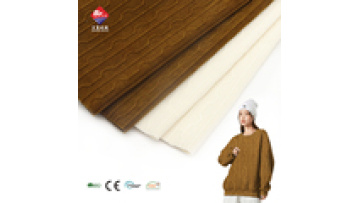 New Designs Stretch 95% Polyester 5% Nylon 420gsm Solid Color Knitting Chenille Fabric for Garment Sweater1