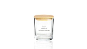 Premium 8oz 10oz 14oz OEM Frosted Transparent Clear Candle Empty Jars with Lid and Boxes Packaging1