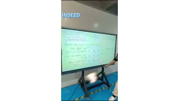the final test in test line for interactive flat panel