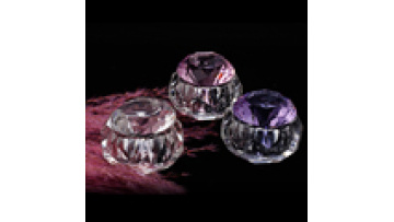 Colorful Diamond Crystal Cup with Gemstone Lid for Nail Art Monomer1