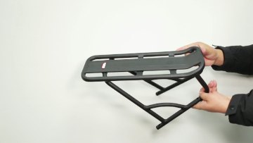 BR003 Customized Bicycle parts Cargo Rack Aluminum Alloy Rear Shelf Cycling Flat Retractable Carrier Bike Holder Back Bike Seat1