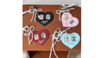 PVC Puff Photo Card Bag Pendant Decoration Custom Cartoon Character Photo Card Holder Frame Soft Card Holder1