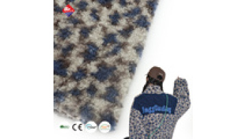 100% Polyester Soft and Comfortable Animal Leopard Print Polar Fleece Fabric for Winter Coat1