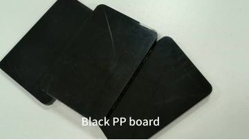 Black PP Board: Acid And Alkali Resistant, Flame Retardant, Customized Industrial Solution