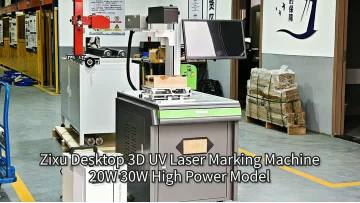 Zixu Desktop 3D Galvo UV Laser Marking Machine for Wine Pourer Decanter
