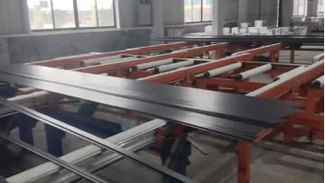 aluminum automated material film packaging Line