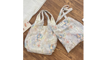 Cute Flower Canvas Bag