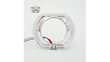 2.5 Inch OEM 35.8 Square Angel Eyes Rings Car Headlights Lens Cover1