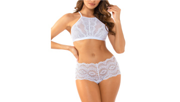 Sexy White Lingerie Bra Sets