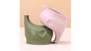 BPA Free Durable Silicone Sippy Cup Cover/Silicone Lid Straw1