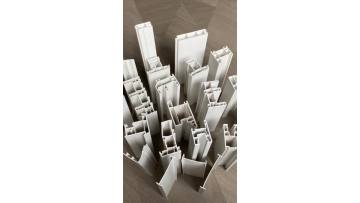 final PVC window profiles from huade machinery 