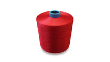 Textured Yarn 100% Polyester DTY 150/0 Shoes Upper Yarn Dope Dyed Black Color Yarn a Grade1