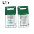 5pcs Sewing Machine Needles Stainless Steel Jersey/universal Sewing Needles Ball Point Head Sewing Accessories Tools