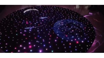 Spray painting of the starry sky top