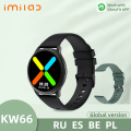 IMILAB KW66 Smart Watch Men Women Bluetooth 5.0 Smart Bracelet Sports Fitness Tracker Watch Heart Rate IP68 Waterproof SmartWatc