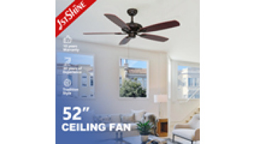 1stshine Ceiling Fan with MDF Blades, High Airflow, 52 Inch1