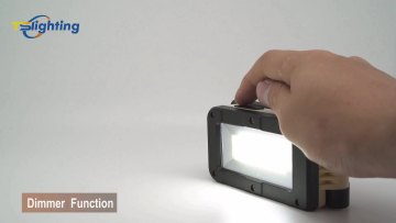 2020 NEW multi-function folding design portable usb rechargeable cob led flood work light with flashlight for tractor car1