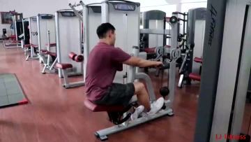 seated row machine