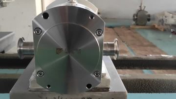 stainless steel lobe pump