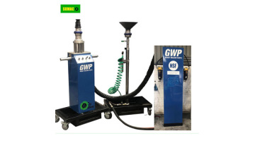 ELV recycling oil drainage Station