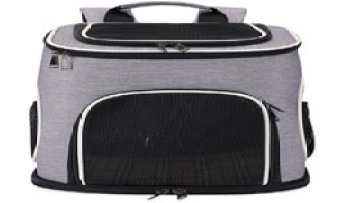 Collapsible Top Opening Ventilated Mesh Pet Backpa