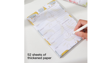 Paper back notepad