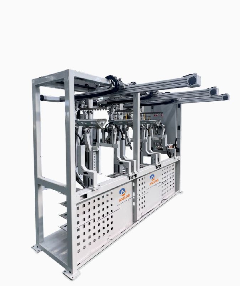 High efficiency bag loading machine