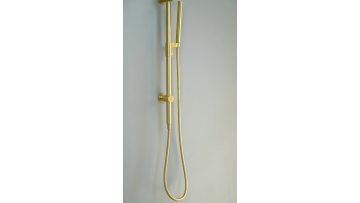 integrated wall inlet shower set