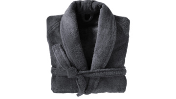 fleece bathrobe