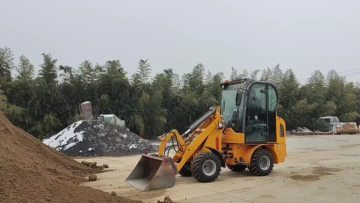 Small Wheel Loader For Construction Handling