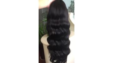 Wholesale European Human Hair Frontal Wigs,Virgin Hair Transparent Lace Front Wigs For Black Women1