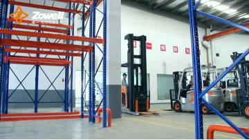 Double deep reach truck.mp4