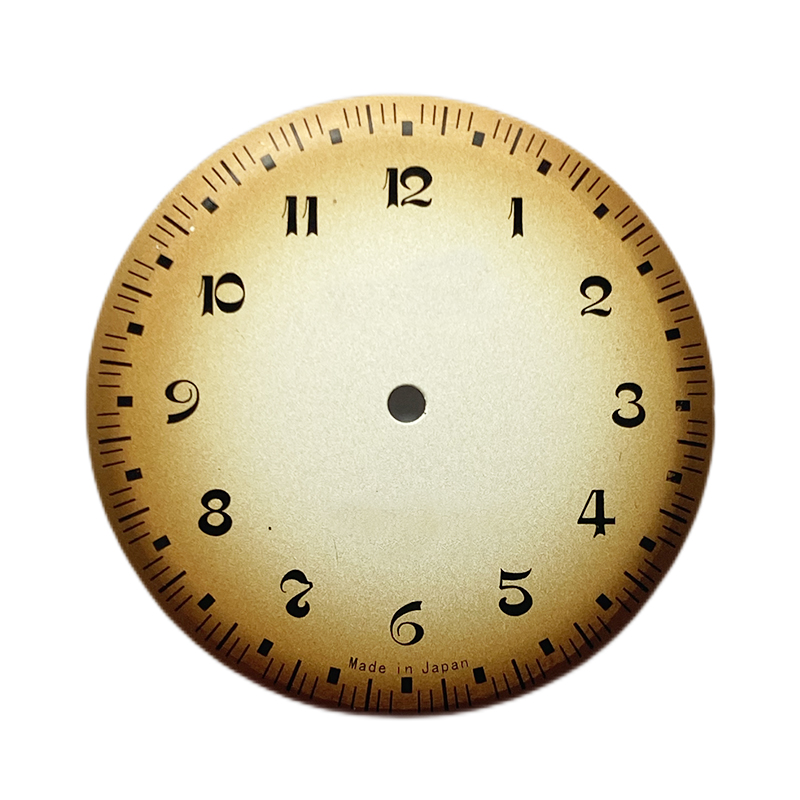 Pot cover watch dial