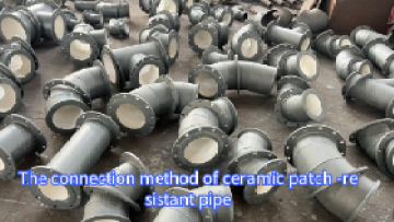 Ceramic patch tube connection method