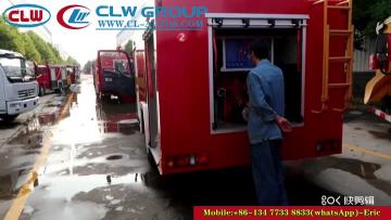 3000 Liters Water Fire fighter Truck