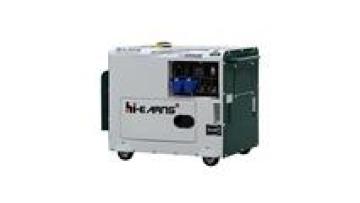 Portable silent 6.5KVA electric 192 engine diesel generator  for emergency power single phase family using1