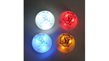 Custom LDE Brooch for Brand Custom Printing Light-emitting Acrylic Pin LED Button Badge1