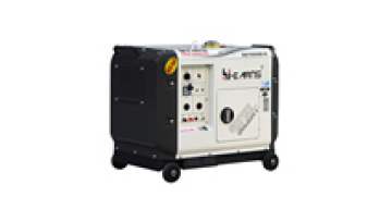5KVA white Color Single Phase With Timer Silent Diesel Generator1