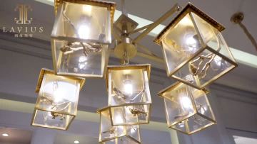 LAVIUS BRASS CHANDELIER.MP4