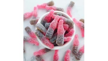 cherry gummy bottle