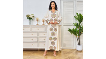 Middle East Muslim Turkish Design Abaya Arabic Dubai Turkey Ladies Rope Embroidery Craft Dress Latest Simple Abaya Designs1