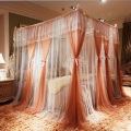 2020 NEW Square Mosquito Net Lace Bed Mosquito Insect Netting Mesh Canopy Princess Size Bedding Net Dropshipping