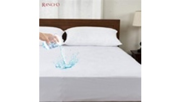 Bedroom Furniture Waterproof Polyester Mattress Protector1