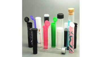 Glass test tube with cork