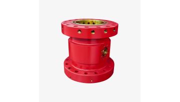 Oil pipe head four-way