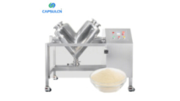 V-50 Pro 20L V Cone Mixing Dry Blenders for Dry Powders V Blender Mixer Machine with Protective Fence1