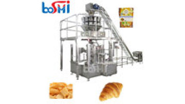 Rotary Croissant Bread Burger Premade Pouch Packing Hamburger Stand up Zipper Bag Packaging Machine1