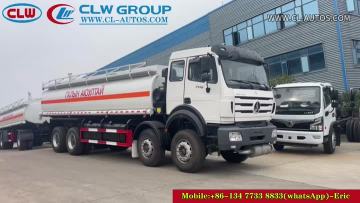 8X4 Oil Tank and 3 Axle 12cbm Fuel Oil Trailer