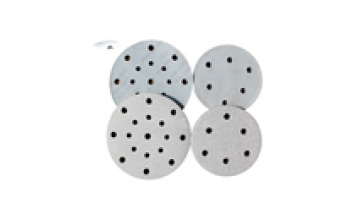 White Color Dry Polishing 125mm Hook and Loop Sanding Disc for Wall Surface1